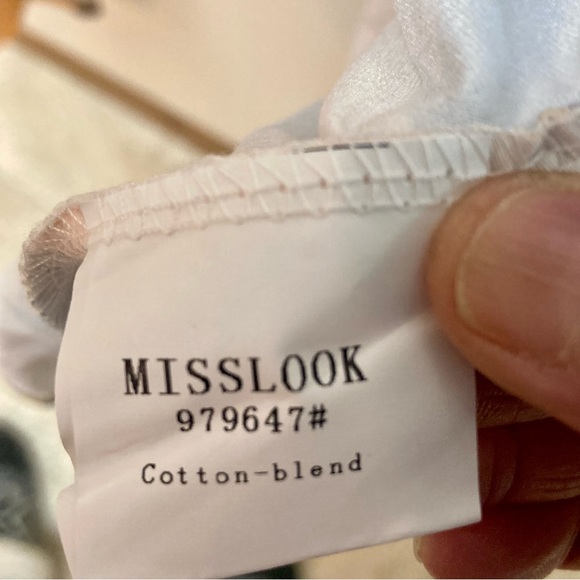 MissLook Color Block Cotton Blend Cardigan - Picture 6 of 7